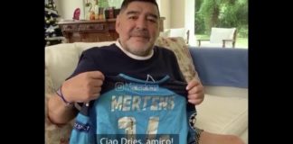 Napoli, Maradona a Mertens dopo il record: "Sono orgoglioso di te"
