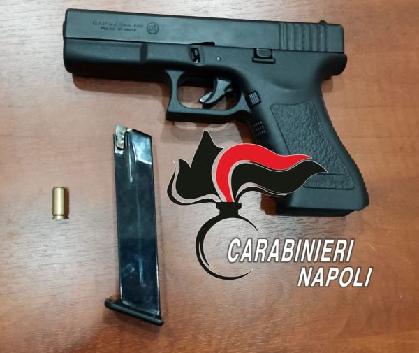 Ponticelli, arrestato un 34enne armato di una pistola a salve: IL NOME