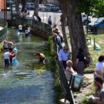 Sarno, volontari puliscono il Rio Palazzo: sono stati rimossi quintali di rifiuti