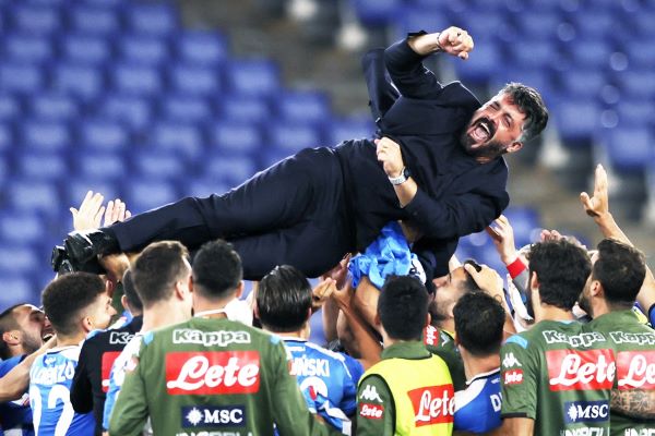 Calcio Napoli: sapienza tattica e grinta di Rino Gattuso sulla sesta Coppa Italia
