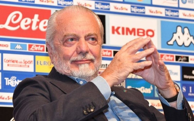 Calcio Napoli, De Laurentiis: 