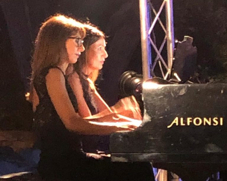 Successo per il concerto del Duo Pianistico Barbara Cattabiani e Claudia Agostini