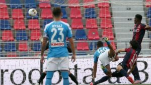 Calcio Napoli, pareggio amaro con il Bologna: finisce 1-1 