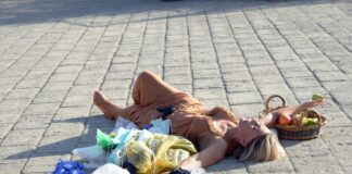 L'artista Slobodanka Ciric al Parco Virgiliano con il progetto Terra dei Fuochi olim Campania felix