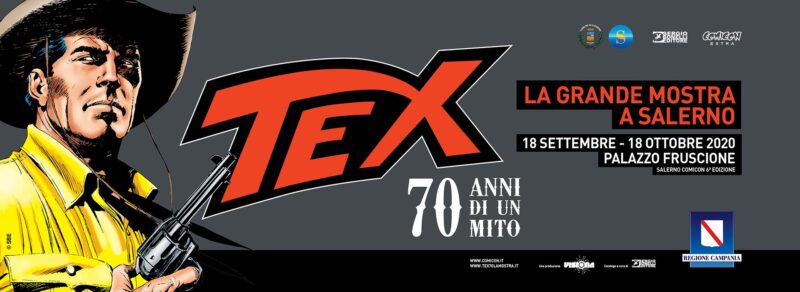 Comicon Extra, a Salerno la mostra Tex 70 anni di un mito