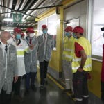 Vincenzo De Luca a Marcianise visita il polo industriale di Coca-Cola HBC Italia