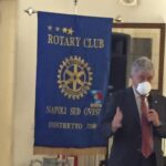 Rotary Club Napoli Sud Ovest. Il presidente Trapanese alla sua prima conviviale