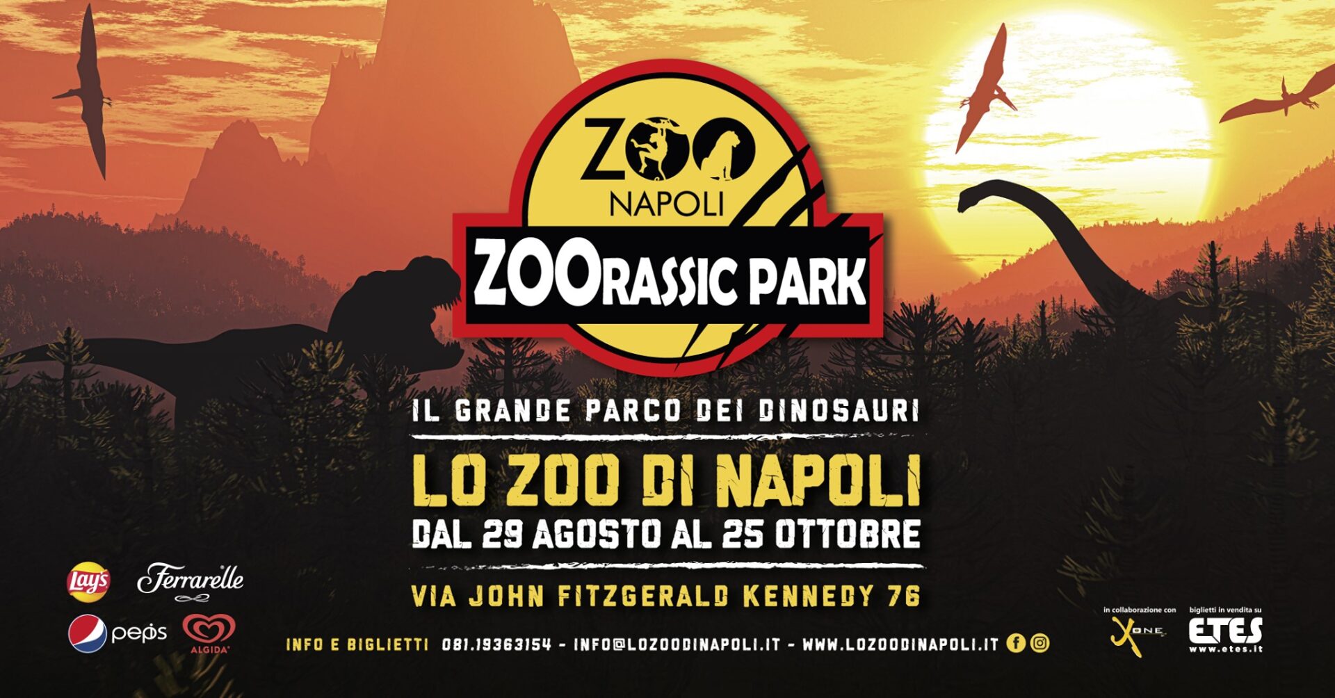 Eventi Napoli 12-13 settembre: Zoorassic Park alla scoperta dei dinosauri