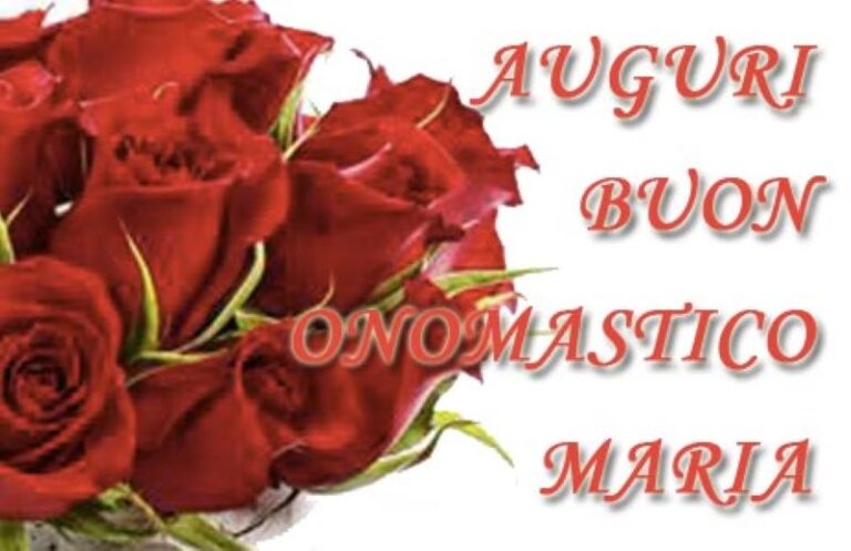 Buon Onomastico Maria 12 Settembre Oggi è Santa Maria: ecco alcune immagini e frasi per augurare buon
