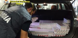 Nocera Inferiore, sequestro 140 kg sigarette di contrabbando