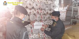 Vesuviano, maxi sequestro di articoli "Thun" contraffatti