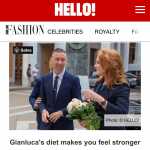 Gianluca Mech conquista le pagine di “Hello!”, il prestigioso magazine inglese