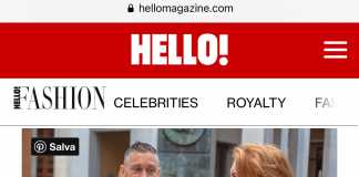 Gianluca Mech conquista le pagine di “Hello!”, il prestigioso magazine inglese