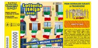 Lotteria Italia 2020, oggi l'estrazione: primo premio 5 mln