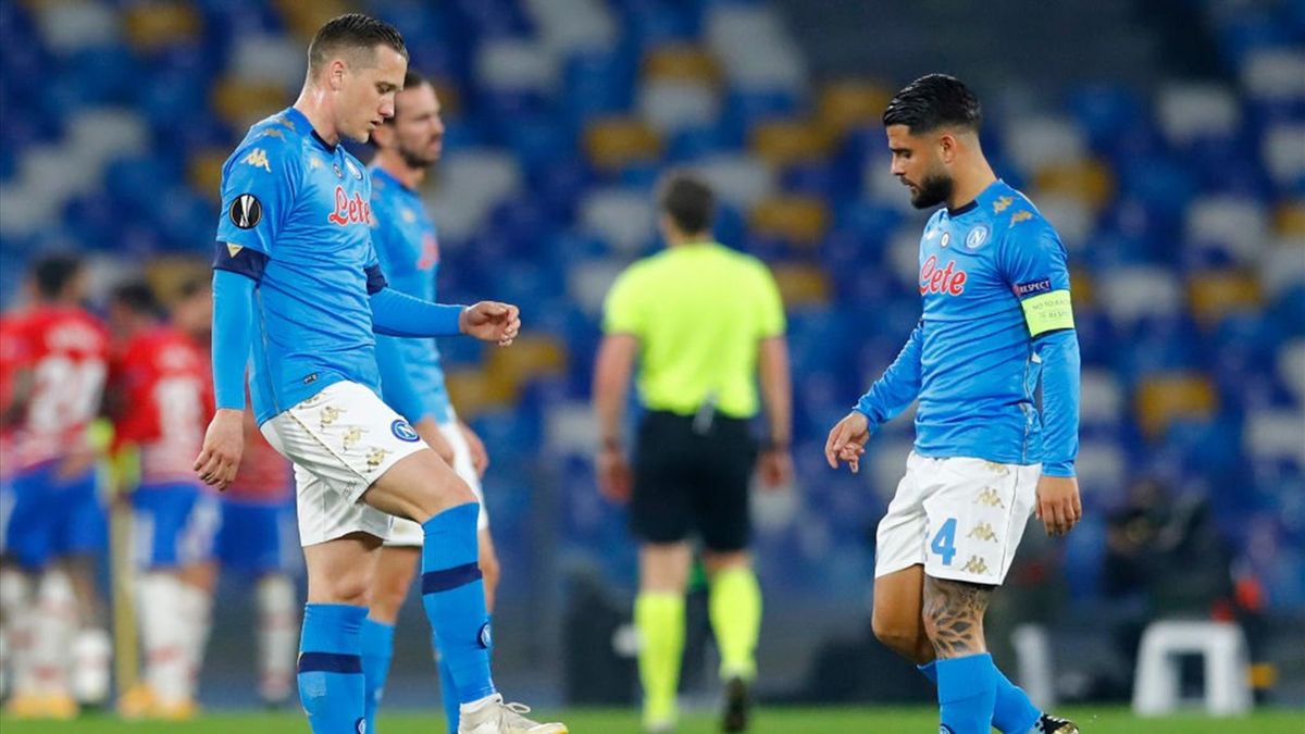 Napoli-Granada 2-1, azzurri eliminati in Europa League