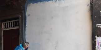 Forcella, coperto murale realizzato in memoria Luigi Caiafa