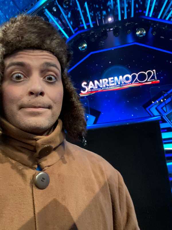 Luca Lombardo il primo trasformista nella storia di Sanremo