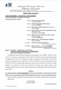 Covid, l'Asl Napoli 1 sospende tutti i vaccini Astrazeneca