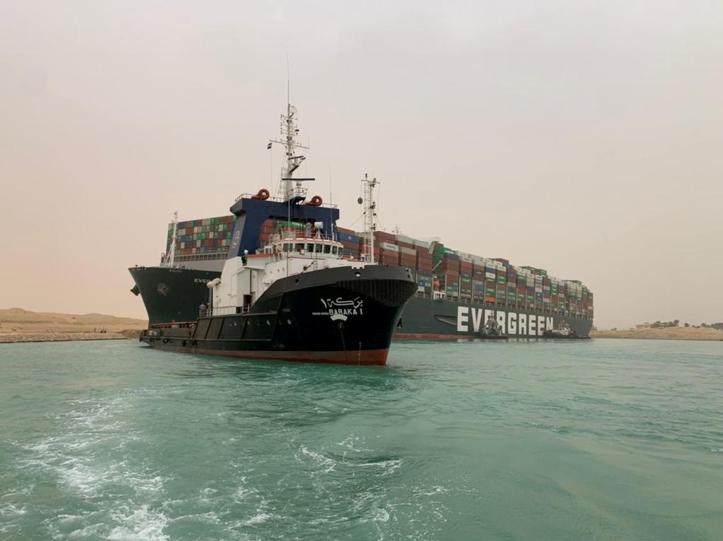 Canale di Suez, liberata la nave Ever Given. [Video]