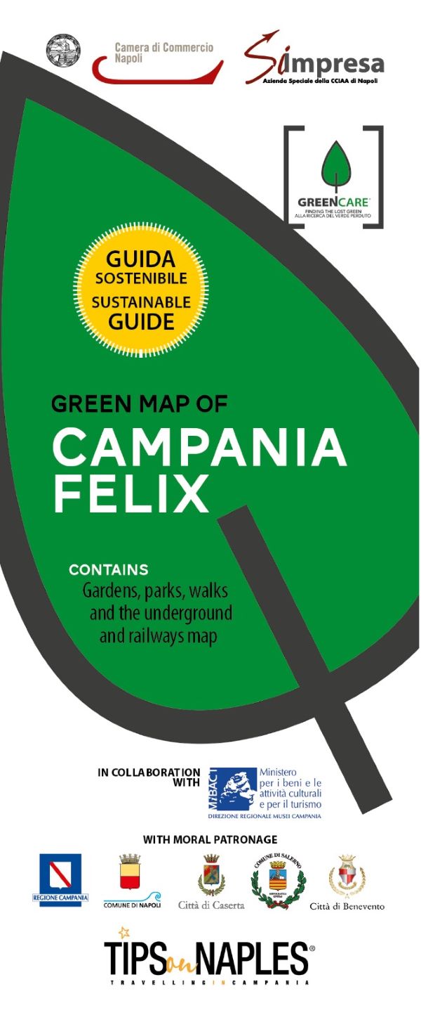 Green Map of Campania Felix: la mappa tascabile dei parchi e giardini della Campania
