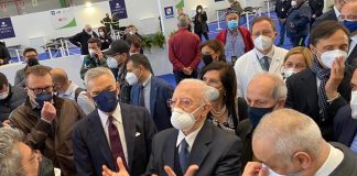 Vaccini, apre l'Hub Atitech a Capodichino: 8mila dosi al giorno