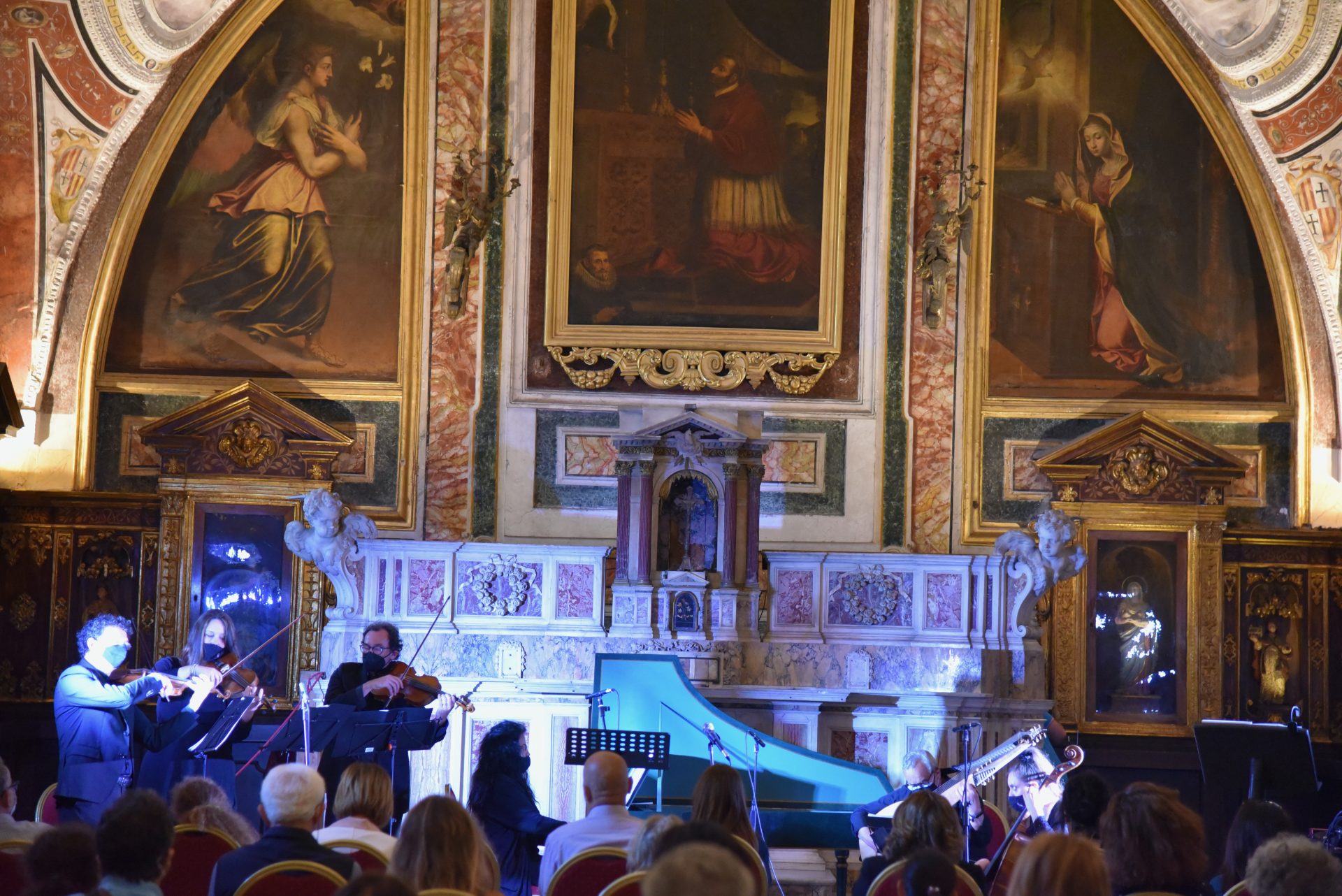 L'Ensemble Barocco Accademia Reale ospite della Sala Vasari del Complesso di Monteoliveto