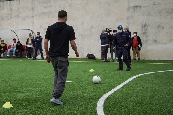 “Sport e Legalità” all’Istituto Penale Minorile di Nisida inaugurato il campo regolamentare di Calcio a 5