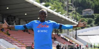 Poker del Calcio Napoli. Spezia 1 Napoli 4. Osimhen protagonista assoluto