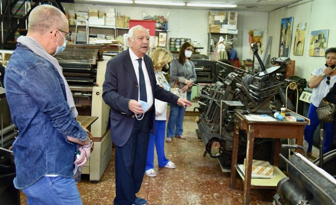 Salviamo da un triste destino la storica tipografia di Enzo Falcone a Sant'Eligio