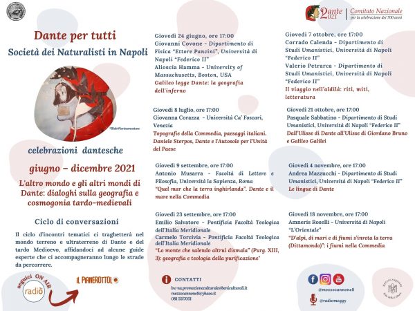 A Napoli Dante per tutti, il programma delle iniziative per celebrare le sue opere