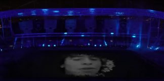 Maradona, l'emozionante omaggio in Coppa America - VIDEO