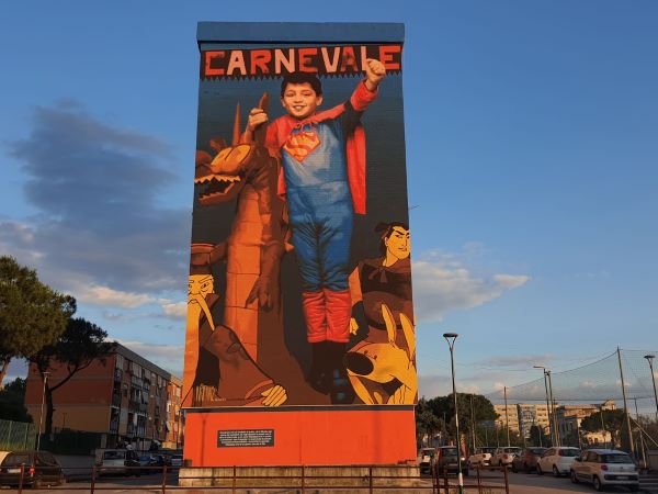 Ponticelli non dimentica: un murale in memoria del “ragazzo eroe” Francesco Paolillo