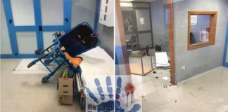 Villa Betania, paziente distrugge il pronto soccorso