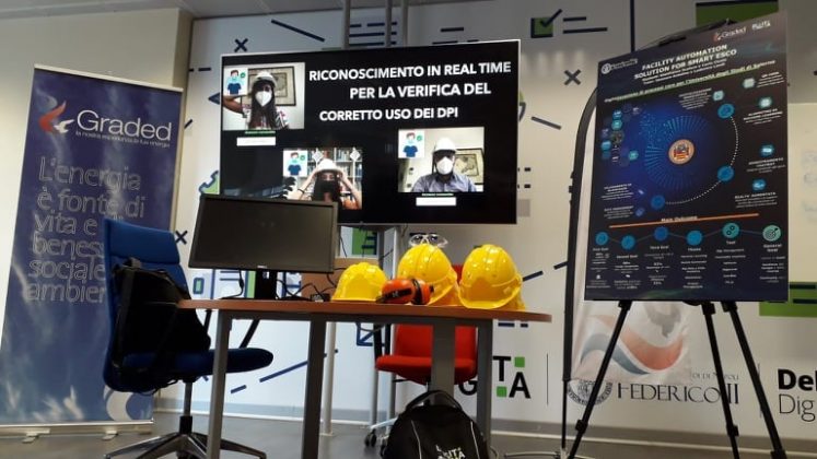 Innovazione, Graded traccia a distanza l'utilizzo corretto dei DPI sui cantieri