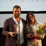 Edoardo De Angelis e Pina Turco con i jurors di #Giffoni50Plus