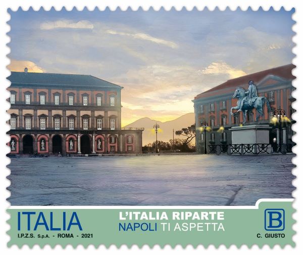 Poste Italiane, francobollo speciale per la ripartenza: “L'Italia riparte, Napoli ti aspetta” (VIDEO)