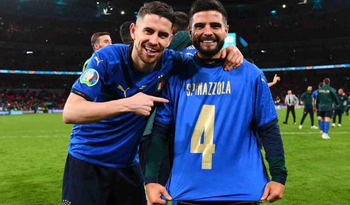 Euro 2020, Insigne dedica vittoria dell'Italia a Spinazzola