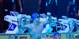 Coleman Stewart record del mondo nei 100 dorso in vasca corta