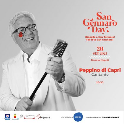 Premio "San Gennaro Day", domenica 26 settembre al Duomo di Napoli