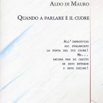 Al Teatro Diana con il libro di Aldo Di Mauro Quando a parlare è il cuore