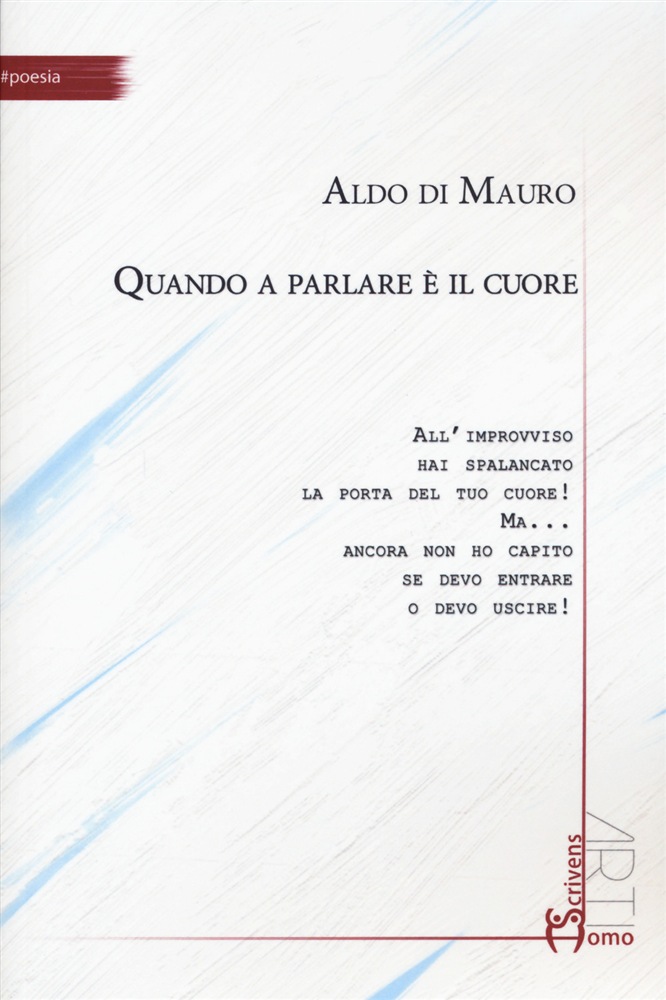 Al Teatro Diana con il libro di Aldo Di Mauro Quando a parlare è il cuore