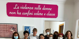 Federica Pellegrini visita Casa Fiorinda, la casa protetta di Napoli che ospita donne maltrattate