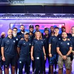 La Gevi Napoli al completo in visita alla Scandone