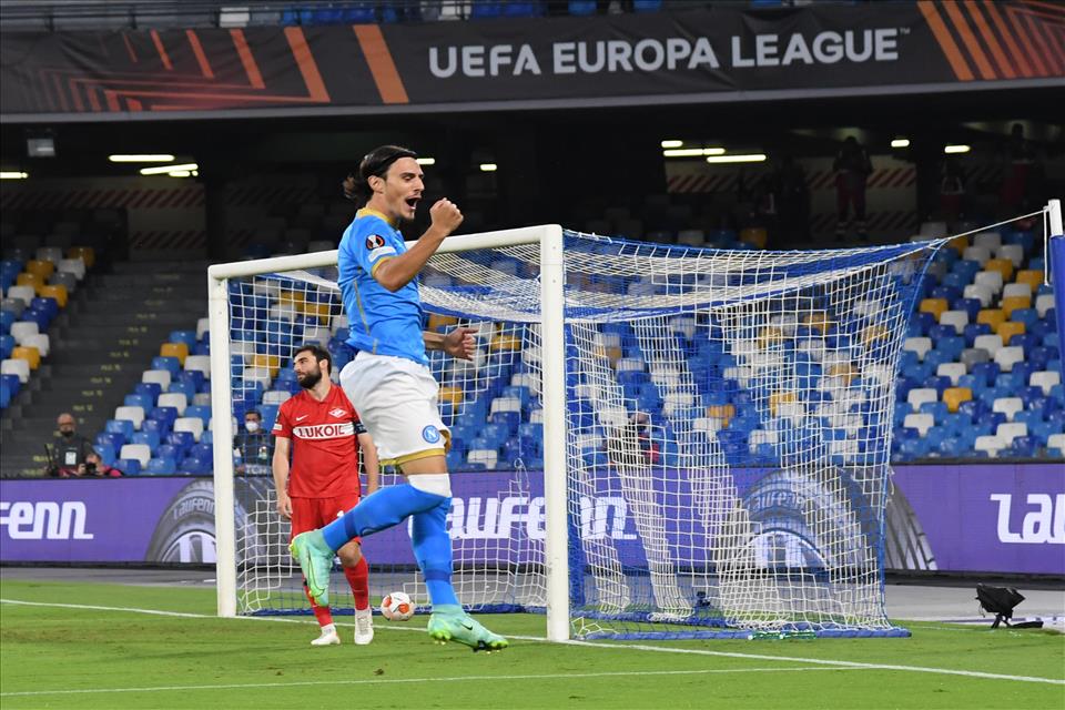 Follia Mario Rui lascia il Calcio Napoli in dieci: lo Spartak vince 3-2