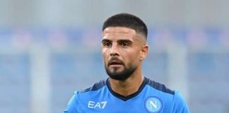 Calcio Napoli, Insigne infortunato: assente a Cagliari