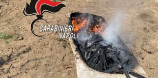 Qualiano, incendia plastica in una vasca da bagno: arrestato
