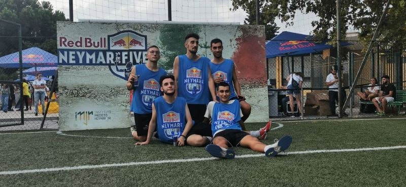 Red Bull Neymar Jr’s Five: il team Bollicine vince la tappa di Salerno e va alla finale nazionale