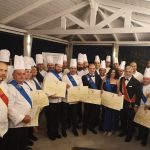 Successo per la consegna delle fasce blu ai pizzaioli nuovi discepoli Escoffier