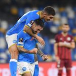 Napoli-Legia Varsavia 3-0. Gol di Insigne, Osimhen e Politano