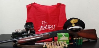 Acerra, denunciato bracconiere con fucile modificato